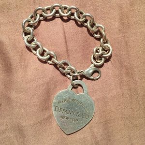 Tiffany & Co Large Heart Bracelet