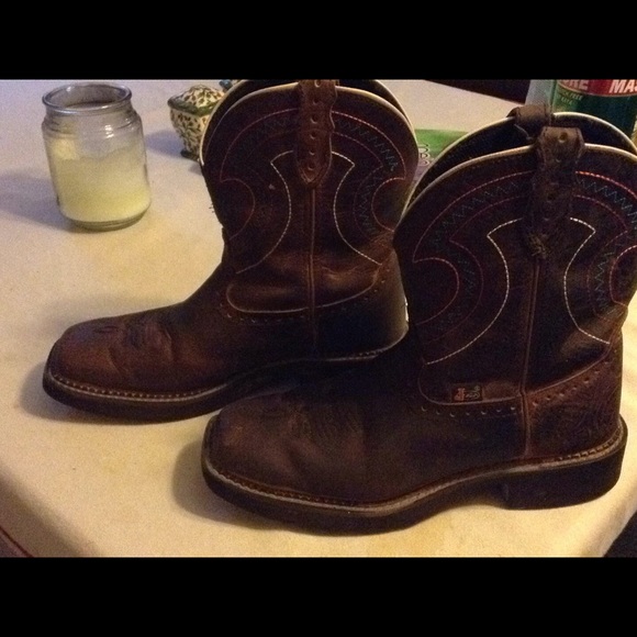 Justin cowgirl boots