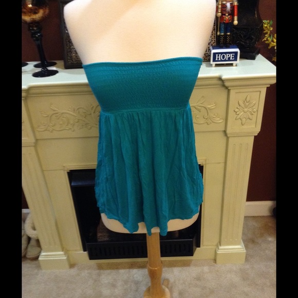 Aqua H&M tube top