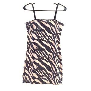 Zebra Mini Dress