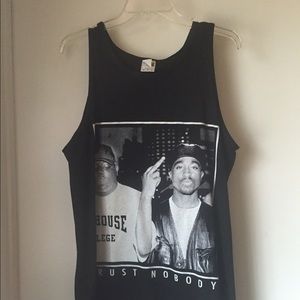 Men's Tupac&Biggie Trust Nobody Tank Top
