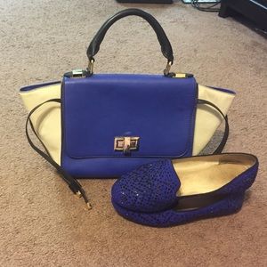 Gianni Bini trapeze handbag.