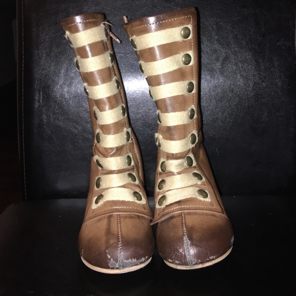 Joyfolie Leighton Military Boots