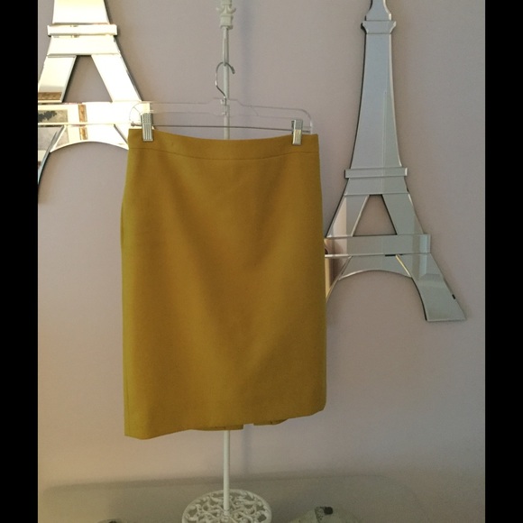 J Crew wool pencil skirt.