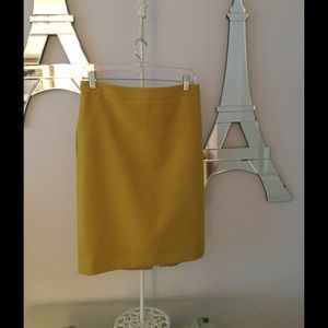 J Crew wool pencil skirt.