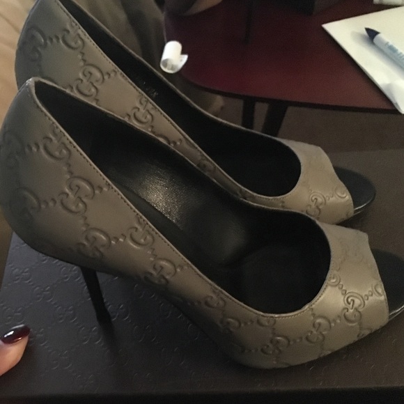 Guccissima peep toe pump - Picture 3 of 3