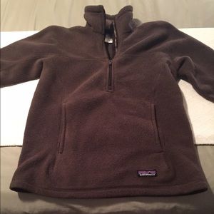 Brown Patagonia Half Zip - Small