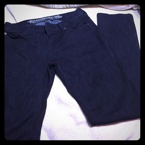 Express dark denim jeans sz 6