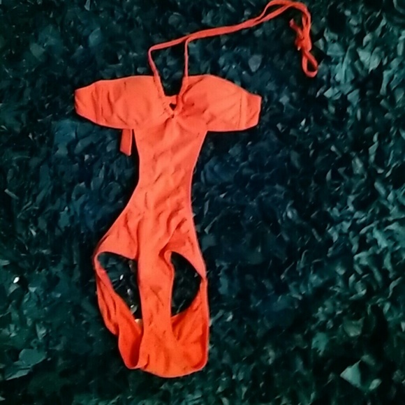Halter One-Piece Swimsuit