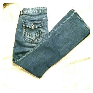 Levi's 579 platinum flare