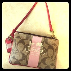 AUTHENTIC coach wristlet!