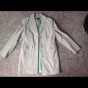 NWOT Style & Company suede coat