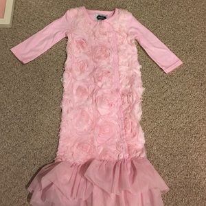 Mud pie baby gown 3-6 months