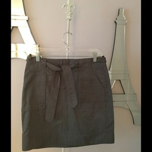 Banana Republic mini skirt with belt.