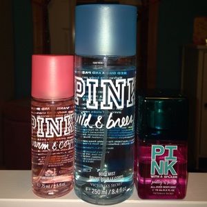3 PINK perfumes