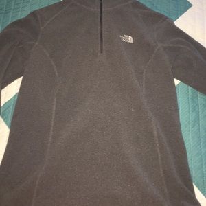 Like new fleece north face quarter zip