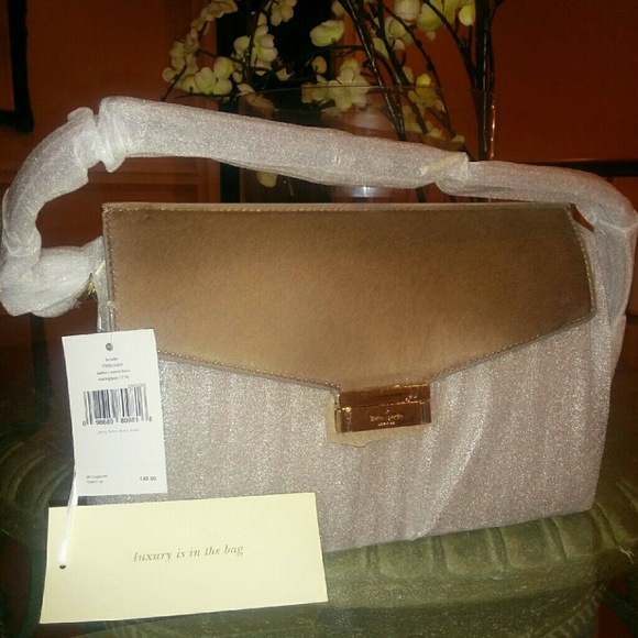 Kate Spade calf fur Parker Street Luxe Crossbody - Picture 3 of 4