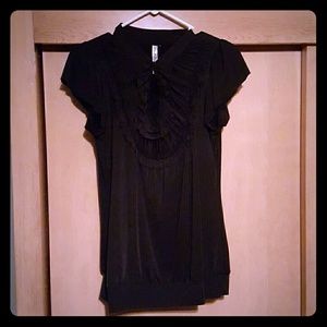 Black dress top