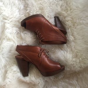 Madewell leather heeled sandals