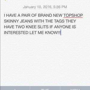 TOPSHOP jeans