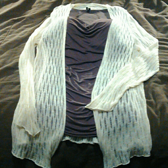 Knitted Lace Cover-Up