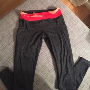 Dark Gray workout pants.