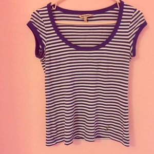 Juicy couture women's striped top