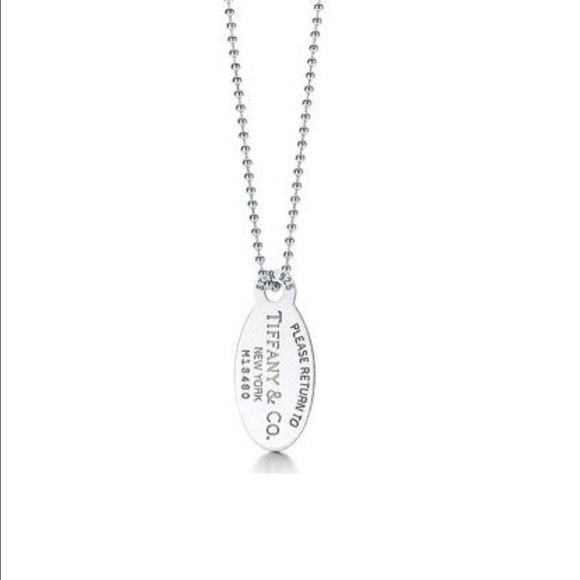 Tiffany & Co. Return To Tiffany dog tag necklace