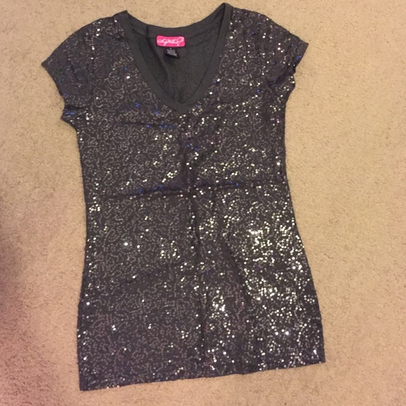 Sequin shirt