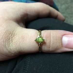 Beautiful Peridot ring