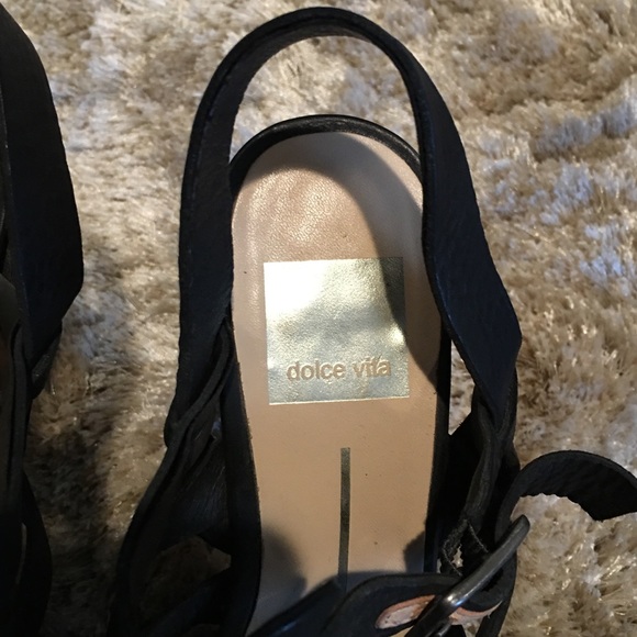 Black Sandals Platform - image 4