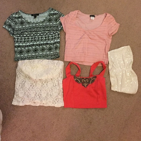 Crop top shirts