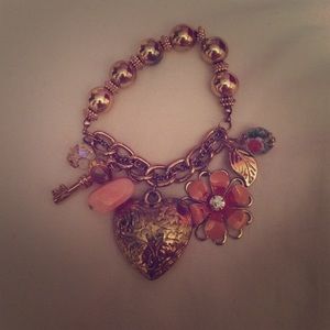 Charm costume bracelet