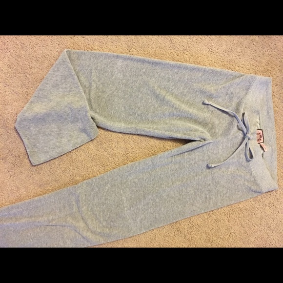 Juicy Couture terry grey sweatpants, size P