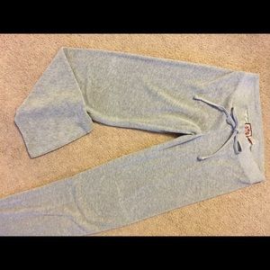 Juicy Couture terry grey sweatpants, size P