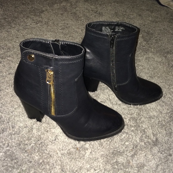 Black booties