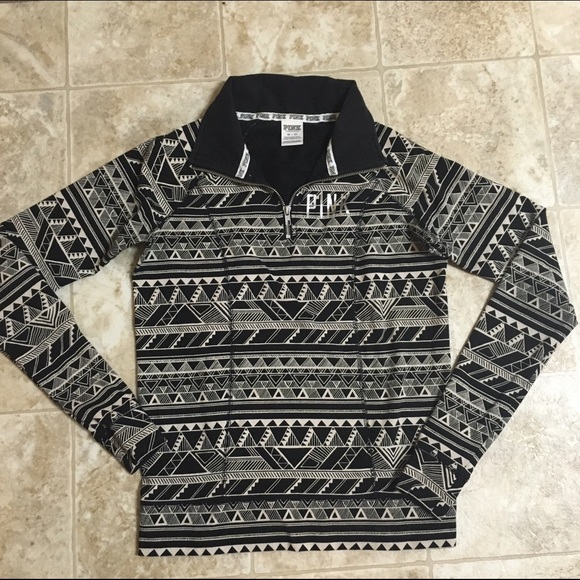 ❤️SOLD ❤️ PINK Aztec Half Zip RARE!!!