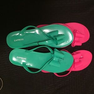 Brand new express summer sandals.