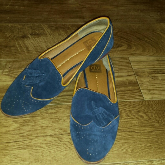 Blue Dolce Vita Millie Tassel loafers Women's 13