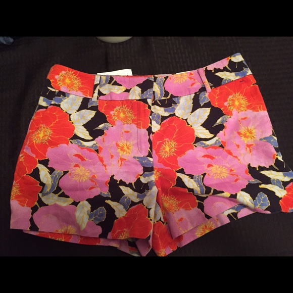 Ann Taylor loft flower shorts.. Flawless brand new