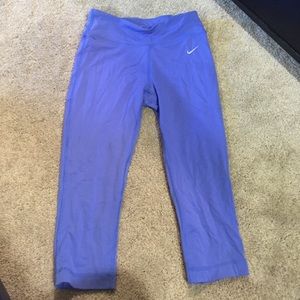 Blue Nike capris!