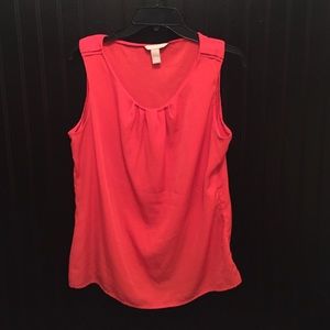 Banana Republic Coral tank/blouse