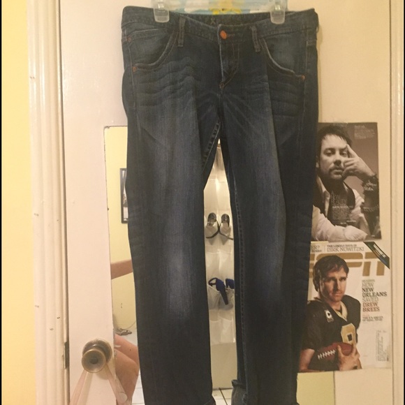 Express Cuffed Denim Jeans