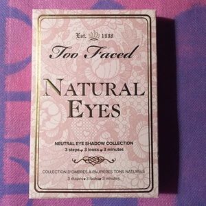 too faced natural eyes palette