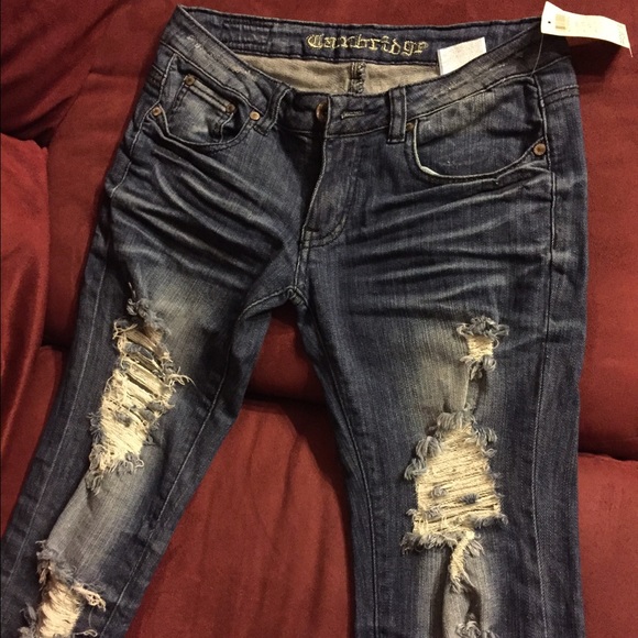 Cambridge blue jeans from Arden B