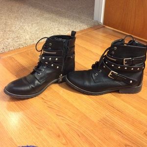 Super cute dressy combat boots!