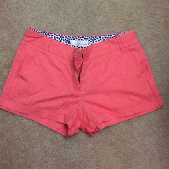 J Crew Chino Shorts - Salmon