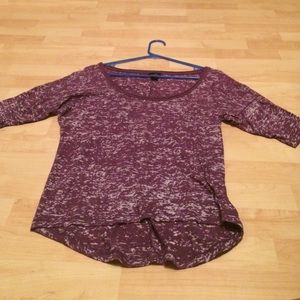 Short Sleeve Slight Hi-Low Shirt