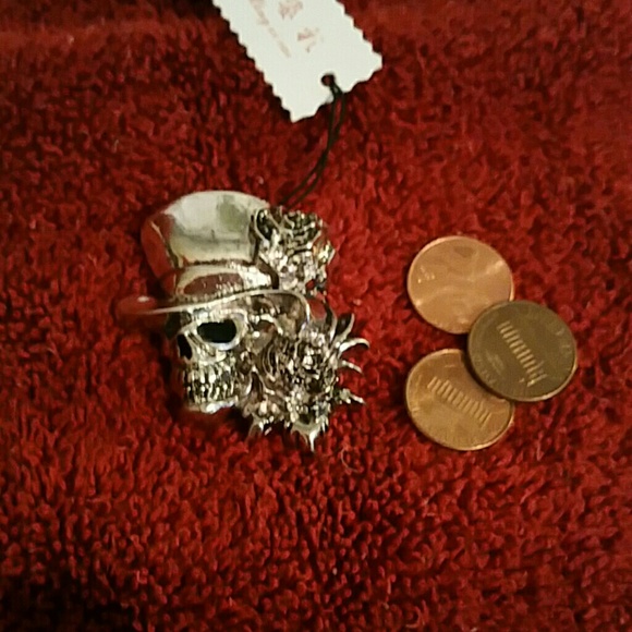 "Day of the Dead" Skull pin - Picture 2 of 3