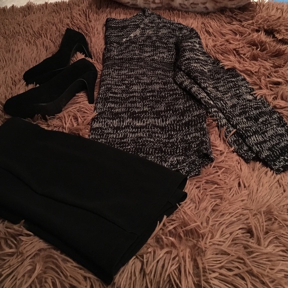 V neck sweater